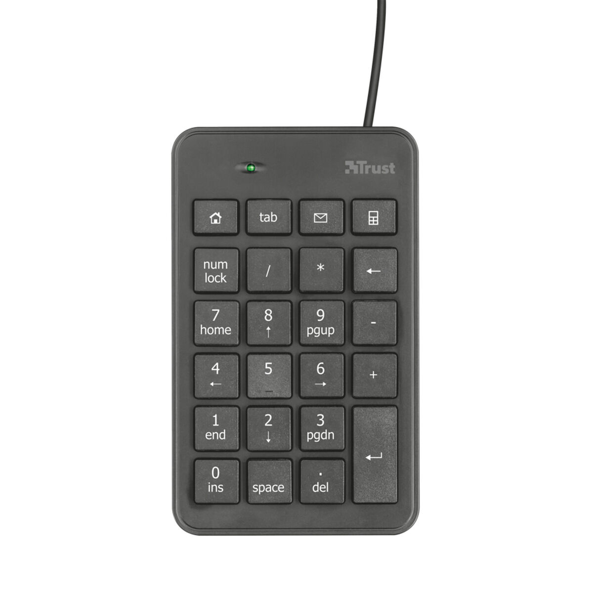 Ciparu tastatūra Trust 22221 Melns